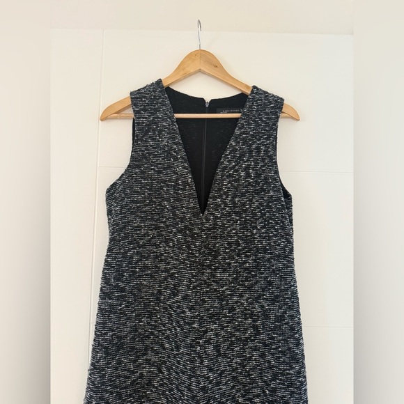 Zara Black & White Tweed Jumpsuit, size medium. - Picture 4 of 10